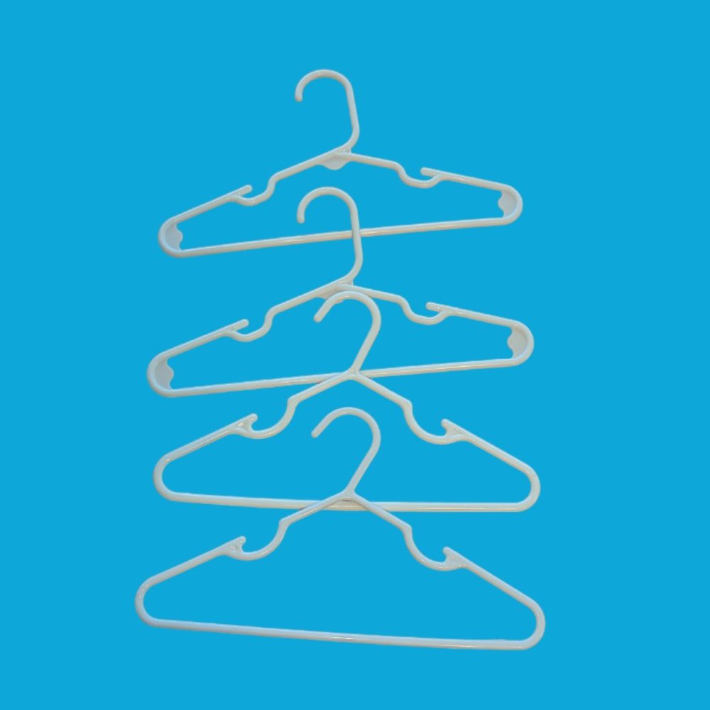 Childrens plastic hangers - 50 pieces